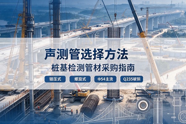双塔声测管选型标准
